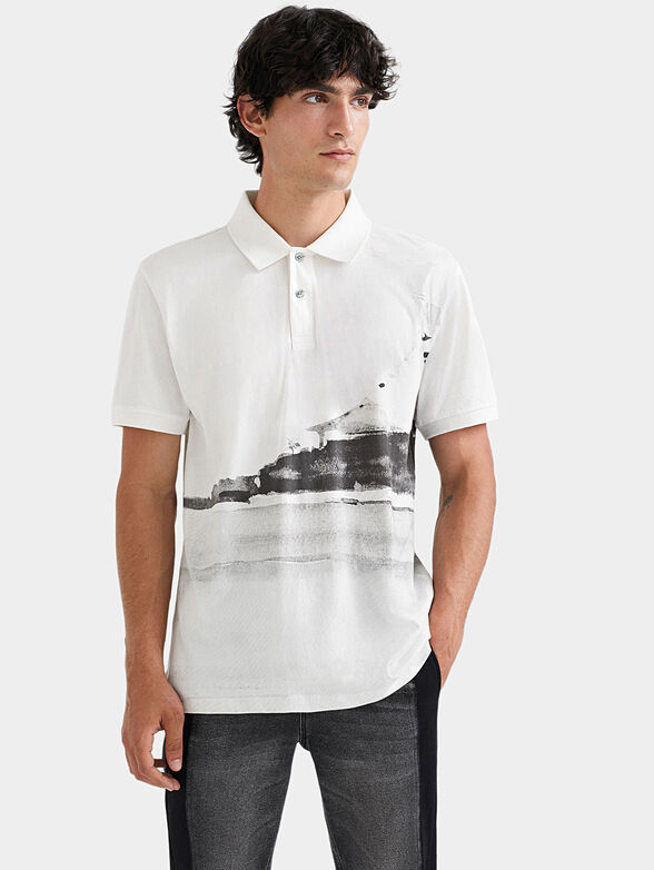 MERTO Polo-shirt with art print - 1
