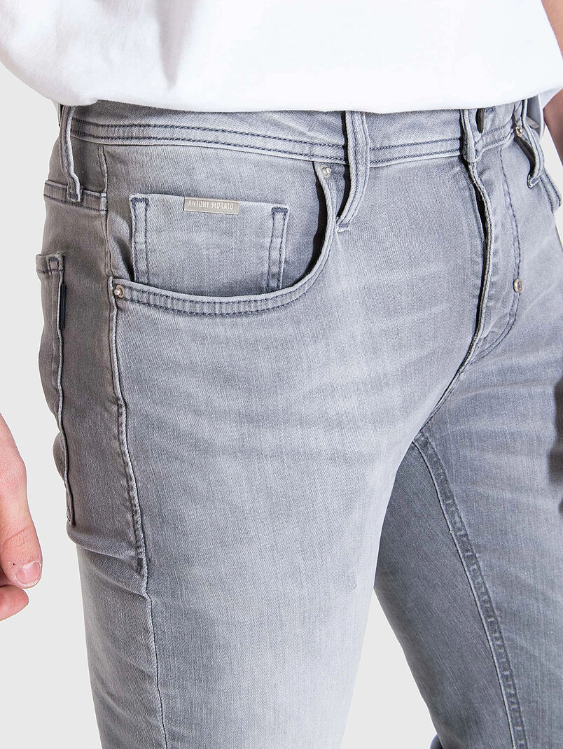 OZZY gray slim jeans - 3