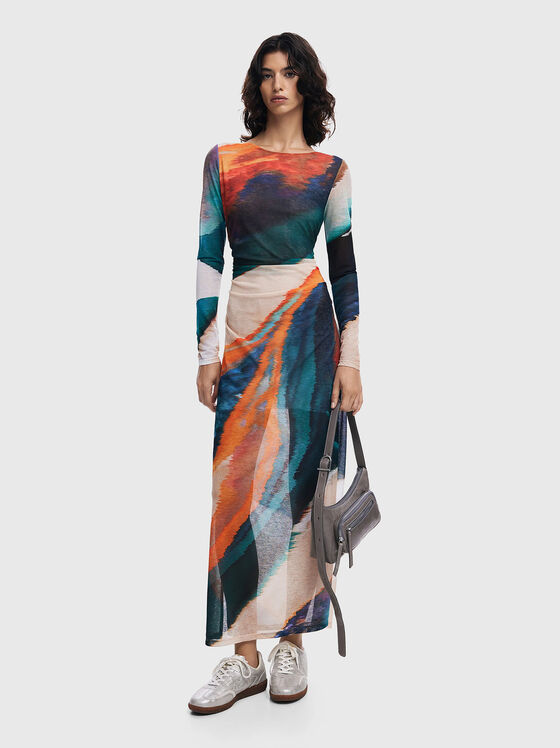 Printed dress - 1