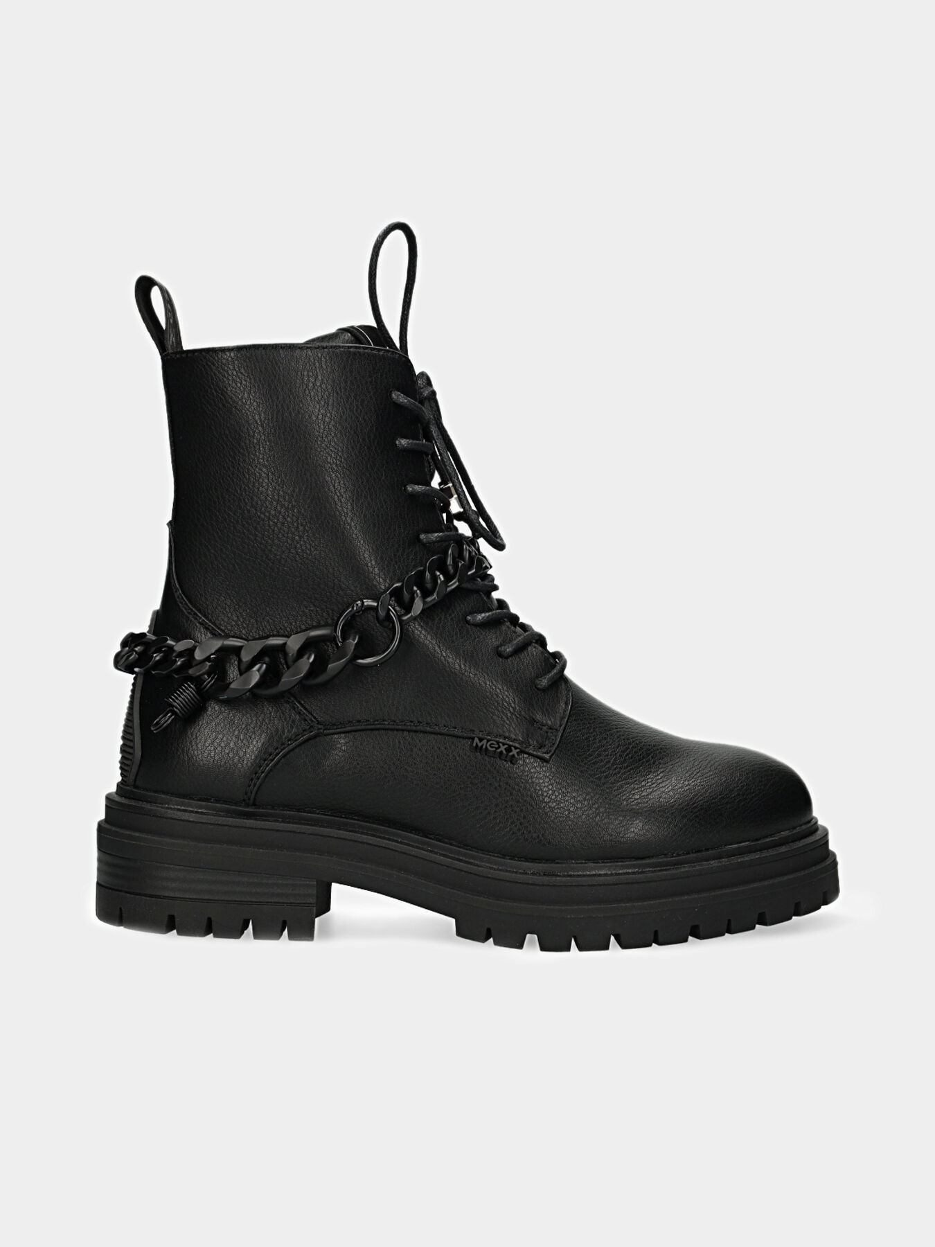 FABULOUS black ankle boots with metal accent brand MEXX Globalbrandsstore en