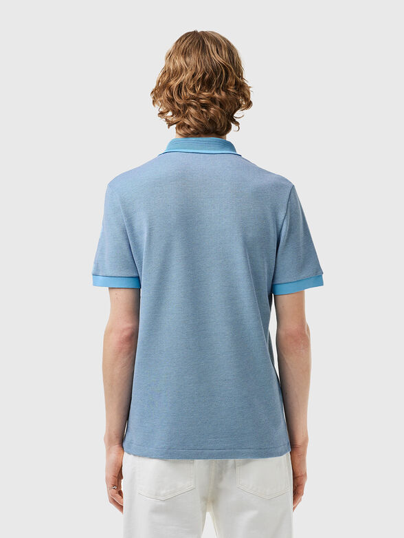 Piqu&eacute; contrast collar polo - 3