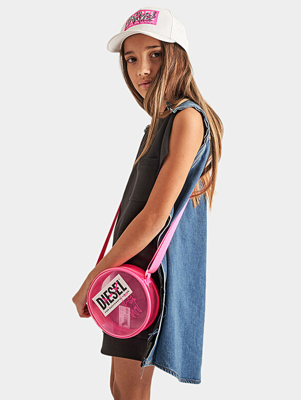 A small round pink bag - 2