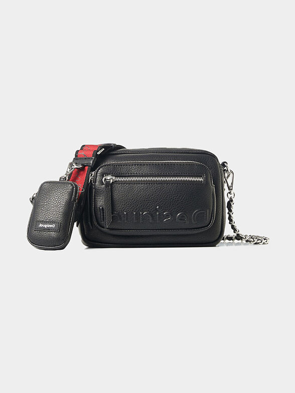 Crossbody bag with embossed logo - 1