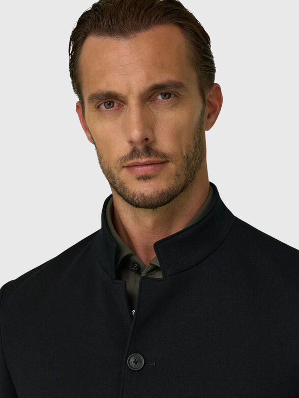 Wool blend jacket - 4