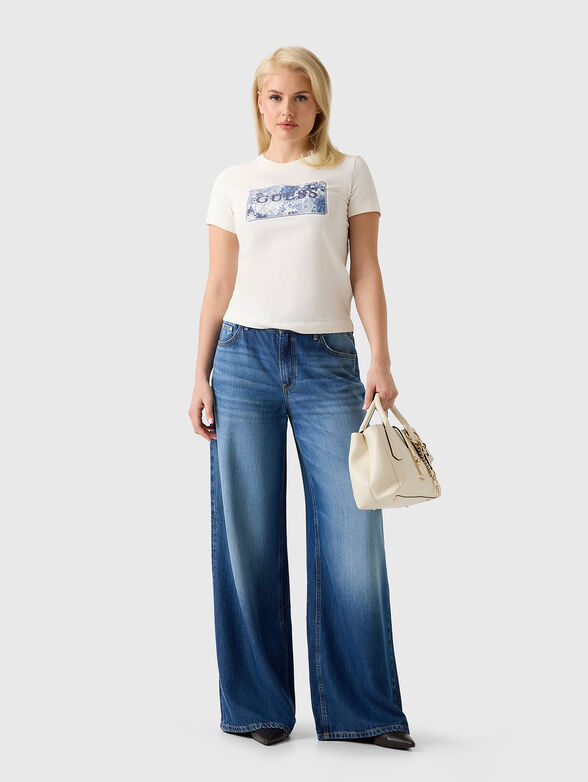T-shirt with floral print - 2
