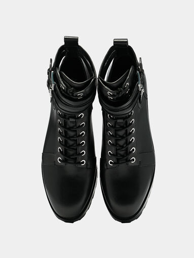 BENSEN Ankle boots with cutout details - 5
