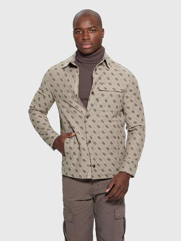 Shaket with monogram print - 1