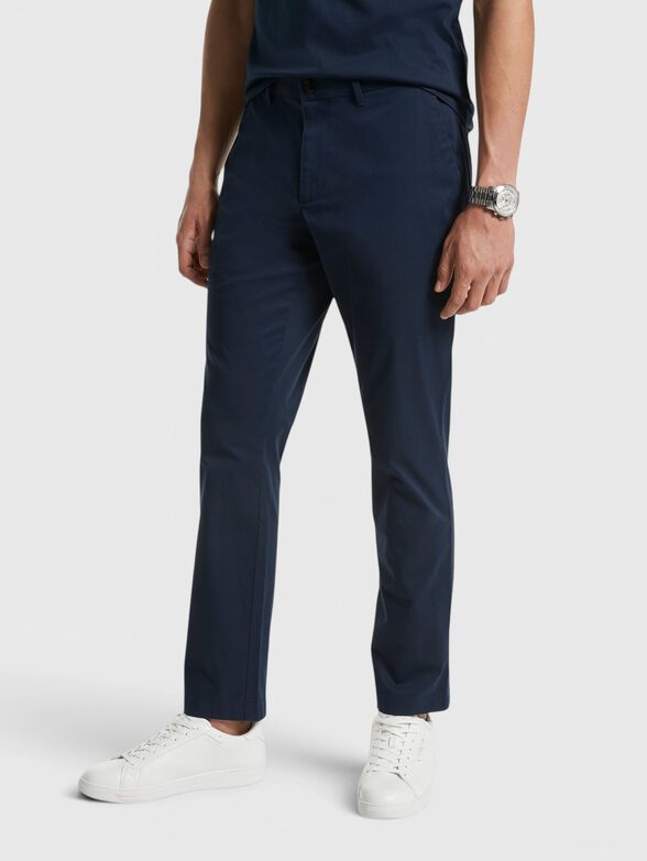 Chino trousers in beige - 1