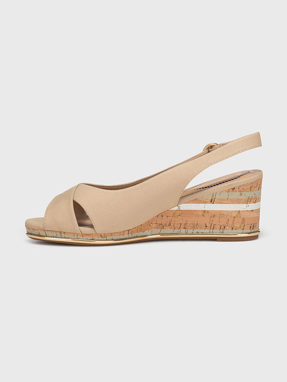 MILA MARINA beige sandals - 4