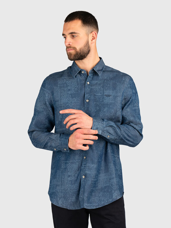 COLLINS  denim shirt - 1