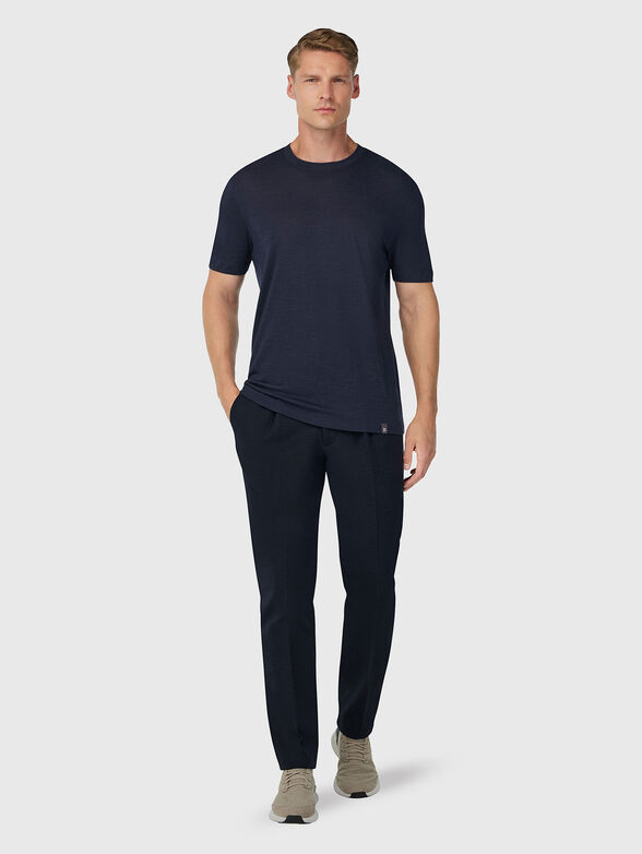 Wool blend T-shirt - 2