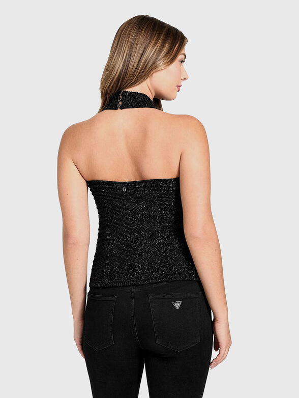 SERINA knitted top with halter neck - 3