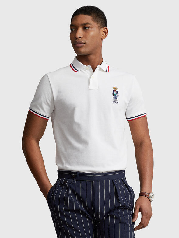 Polo bear embroidered Polo shirt  - 1