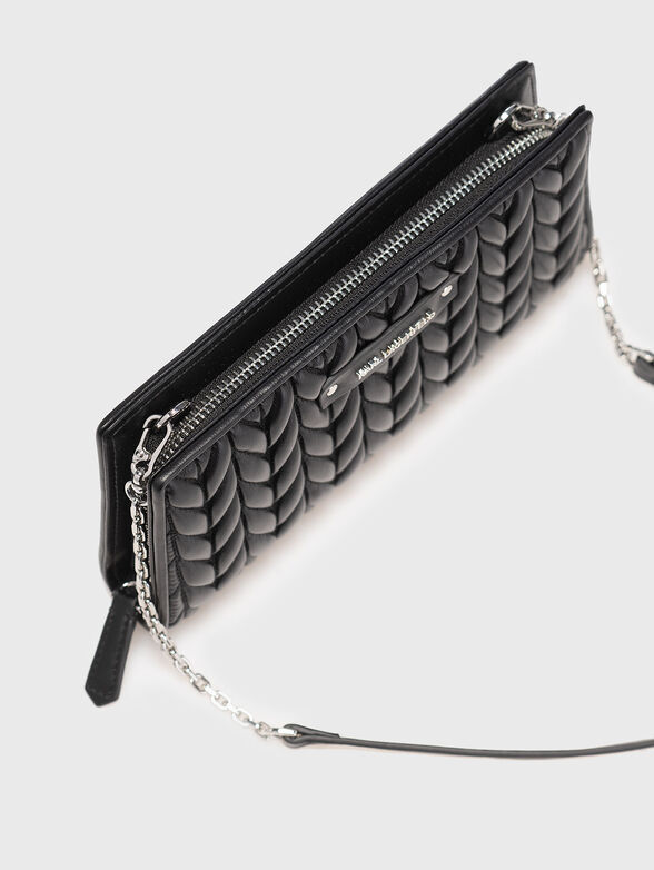 Quilted effect wallet - 4