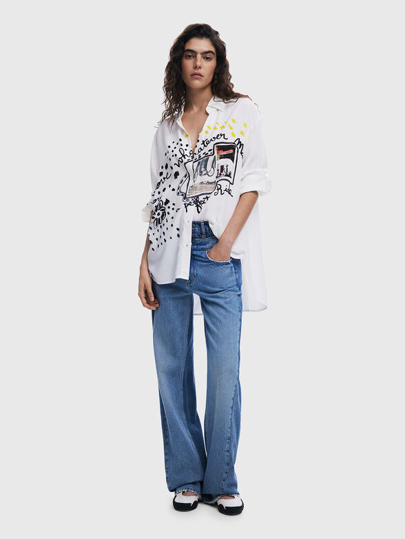 PERSÉFONE oversized shirt - 1