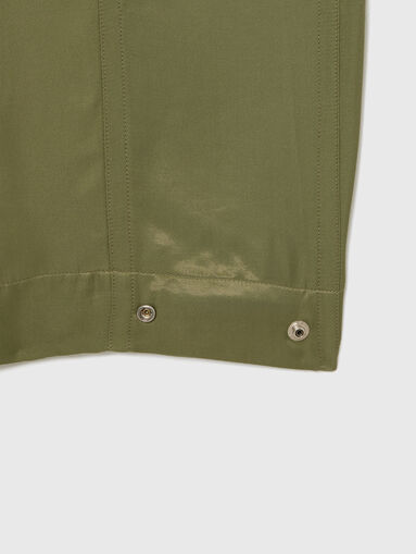 Cargo trousers in green - 4