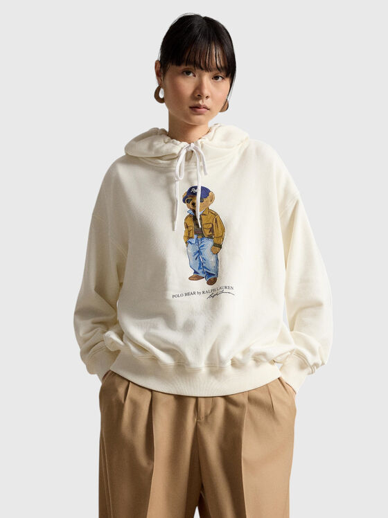 Суитшърт с Polo Bear принт - 1