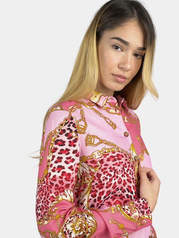 ELIZABETH shirt with colorful print - 4