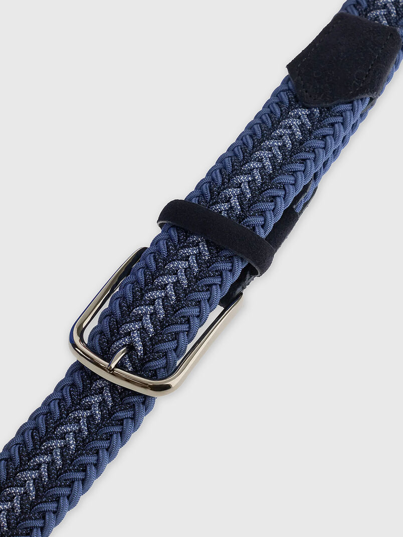 Dark blue woven belt - 3