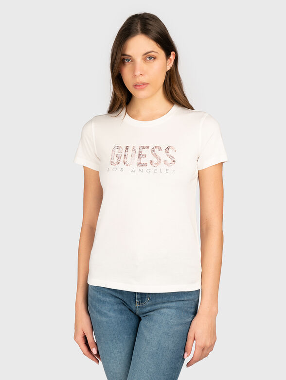 T-shirt with front logo - 1