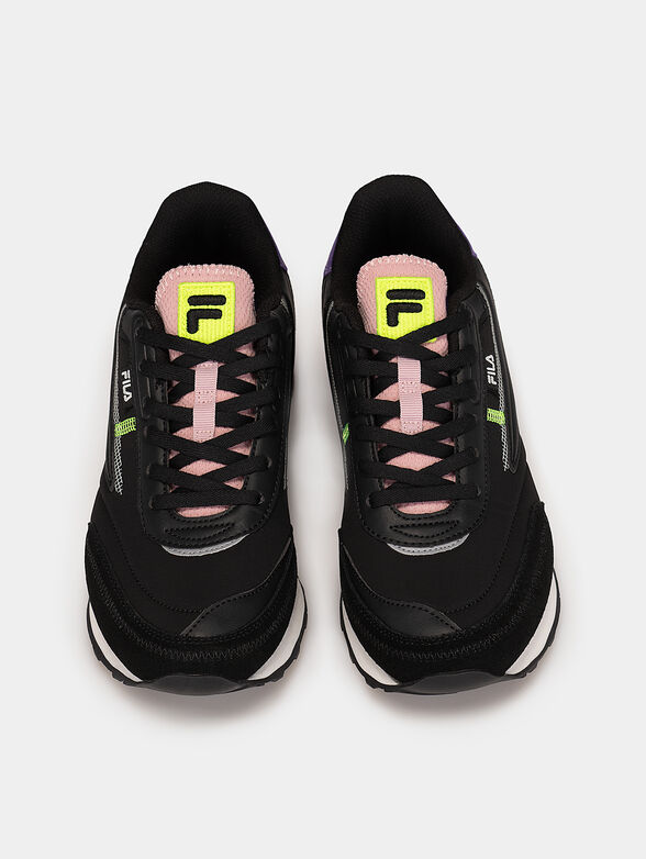 RETRONIQUE 22 sneakers with purple details - 6