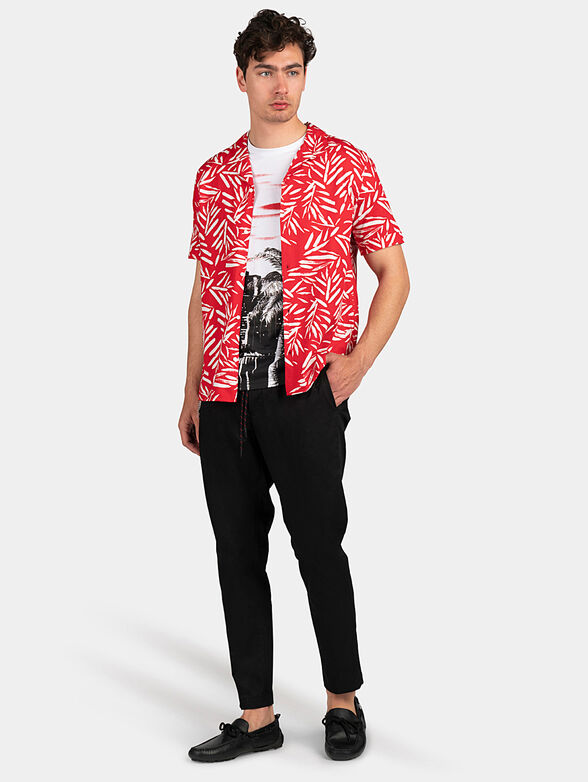 Shirt with short sleeve and print - 2
