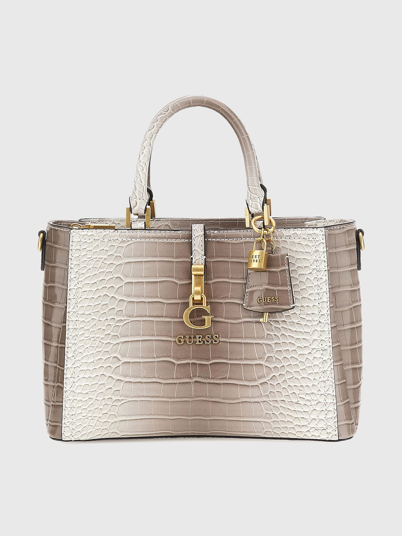 Croc print handbag hotsell