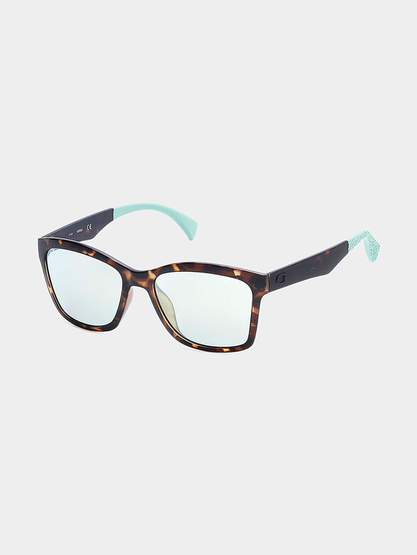 sun glasses with blue accents - 1