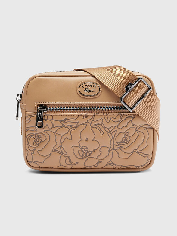 Crossbody bag with floral details - 1