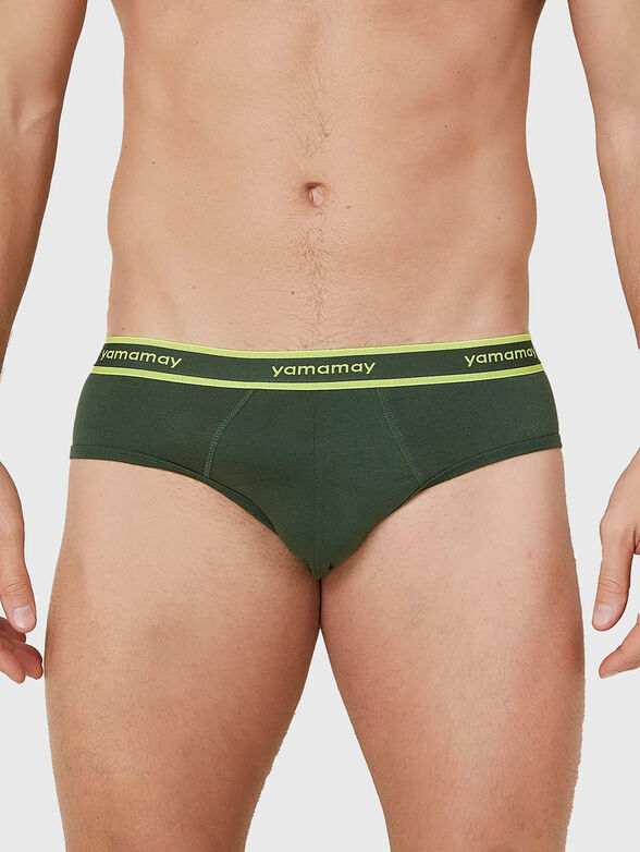 NEW FASHION COLOR black briefs - 1