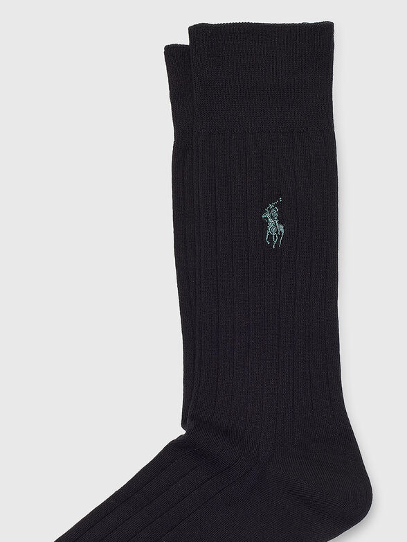 Socks with logo embroidery - 1