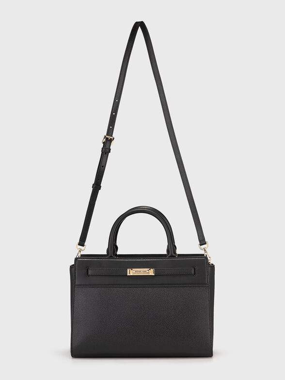 Black large bag with gold details - 2