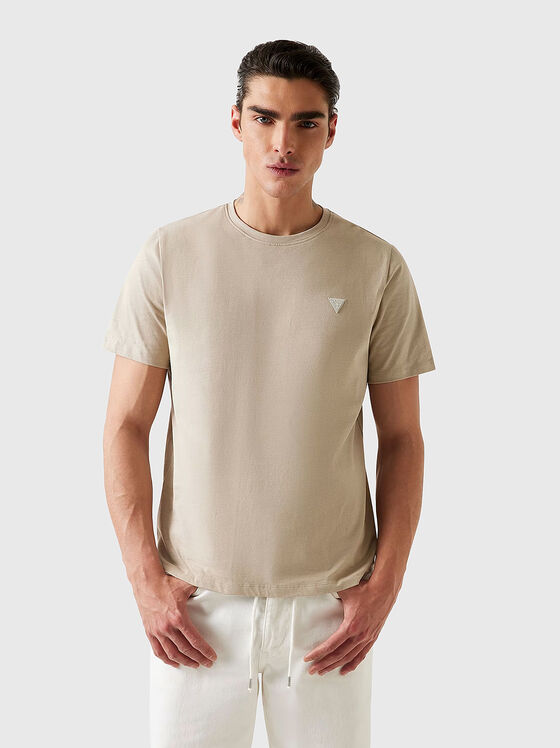 Rond neck black T-shirt - 1