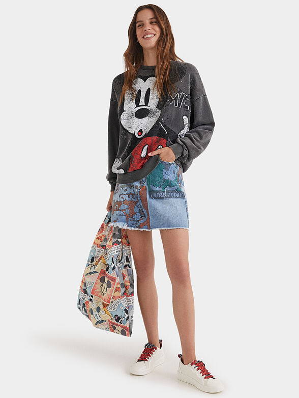 Sweatshirt with Mickey Mouse print - 2