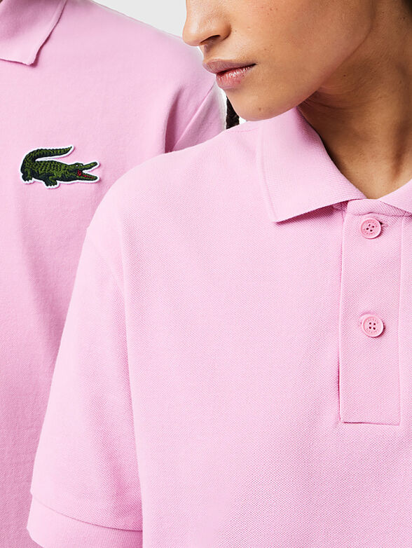 Logo detail unisex polo shirt  - 3