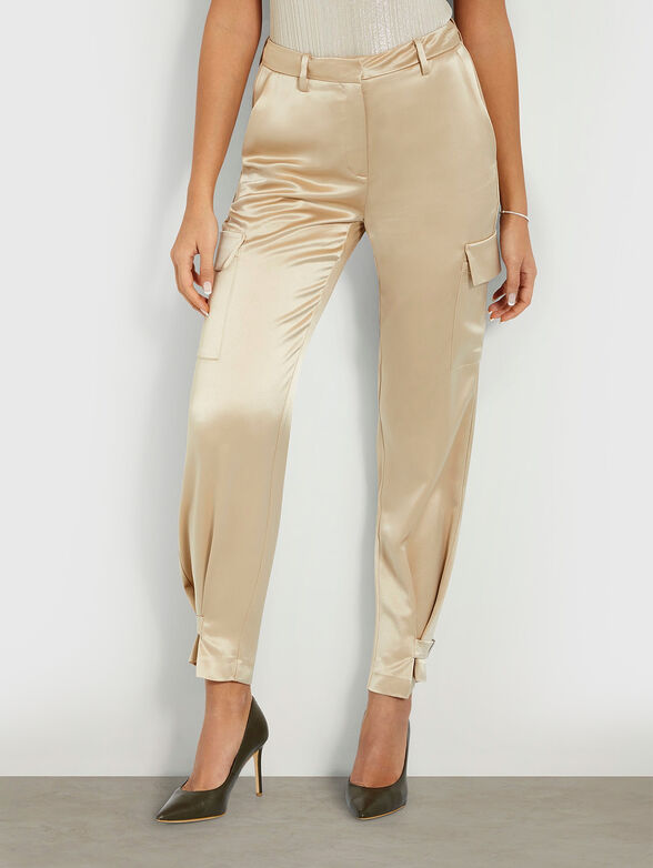 MARZIA satin trousers - 1