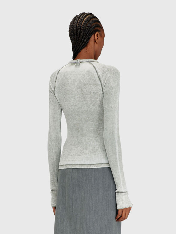 T-ECLA blouse with worn effect - 3