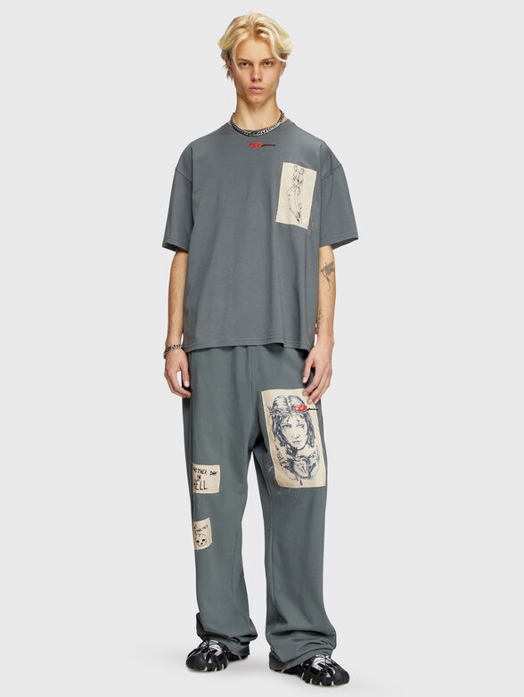 T-BOXT-1P-DD embroidered T-shirt - 2