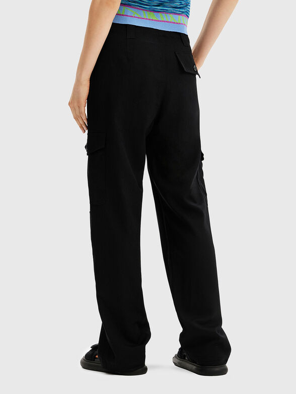 Black cargo pants - 2
