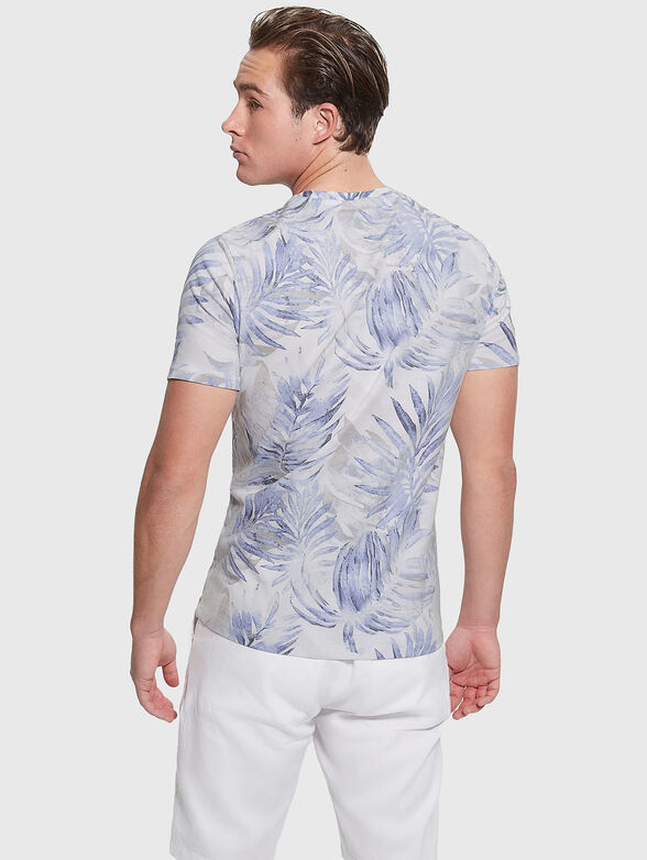 FOLIAGE cotton T-shirt with print - 3