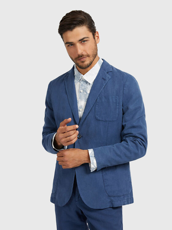 TYRON linen blend blazer - 1