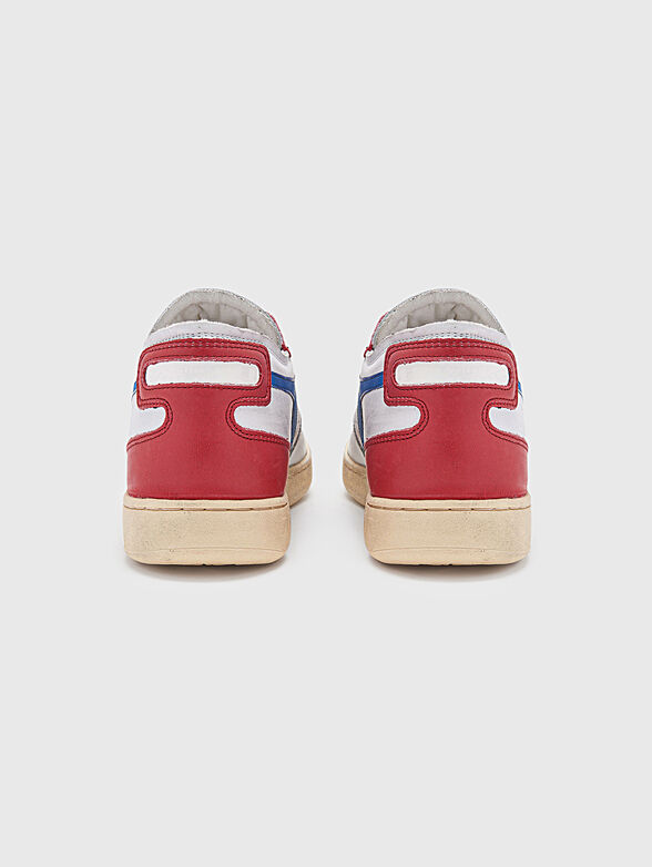 MI BASKET ROW sports shoes with contrasting inserts - 3