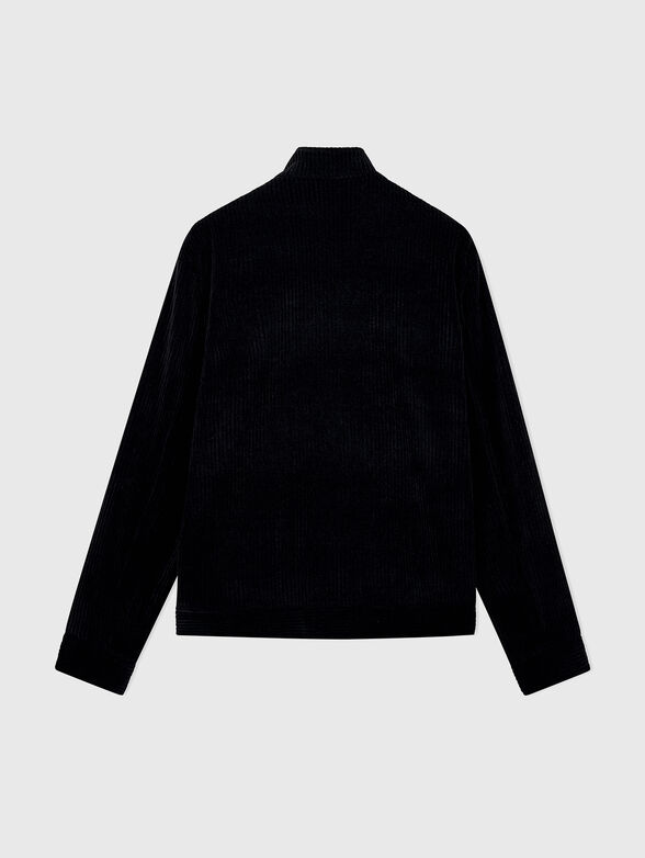 Black velvet jacket - 2