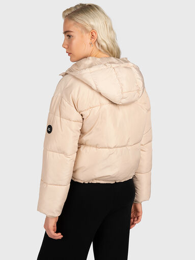 AMANDINE black cropped jacket with pockets - 3