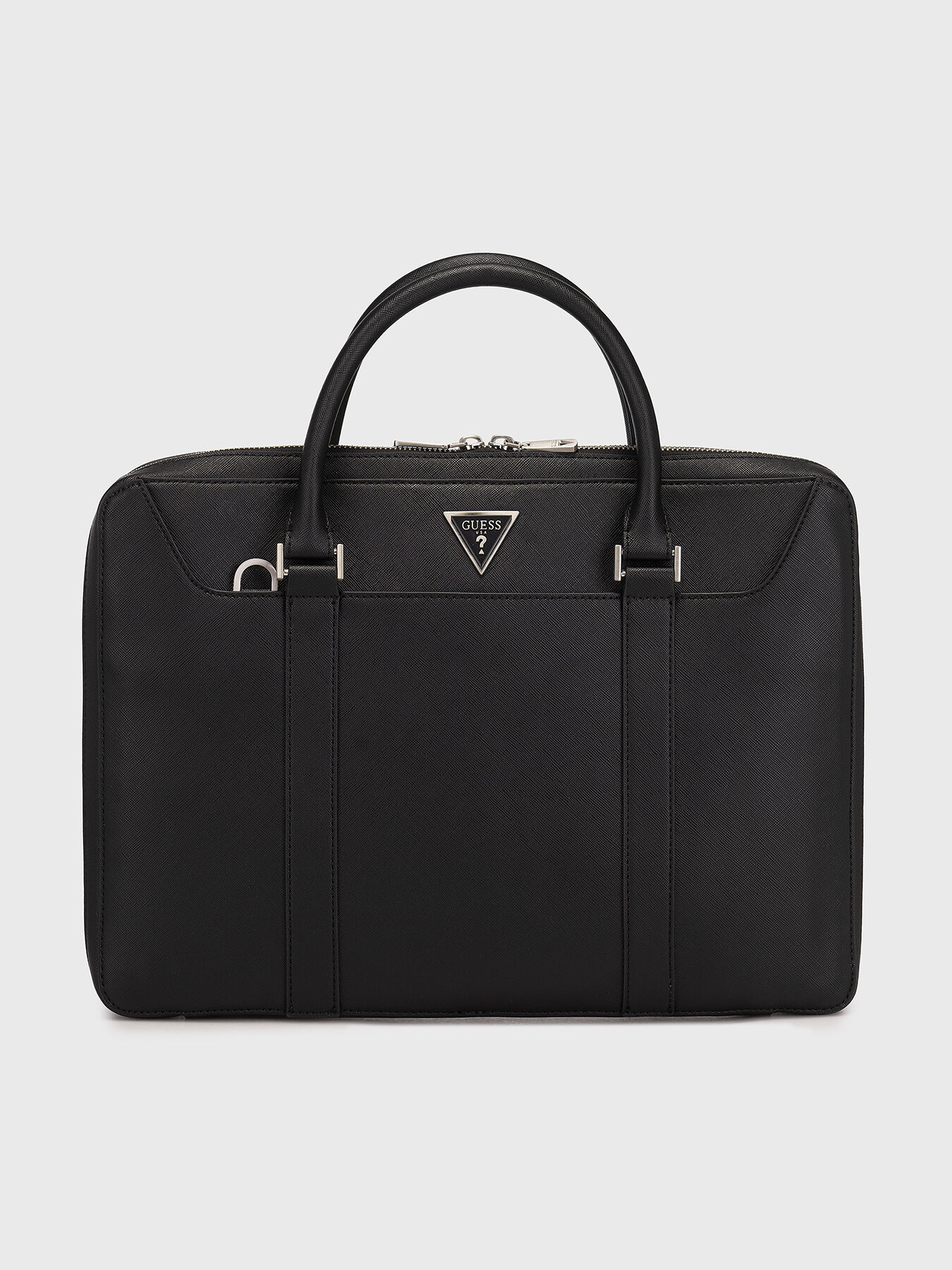 Saffiano effect laptop bag brand GUESS Globalbrandsstore en