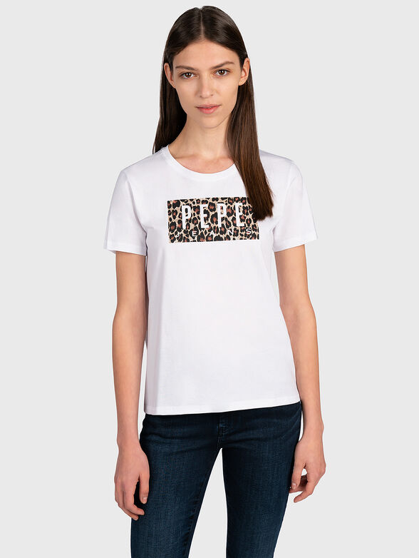 T-shirt with animal print - 1