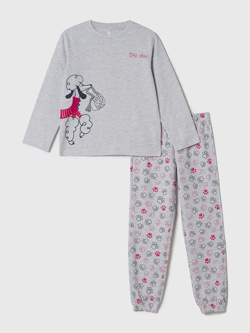TRES CHIC two-piece pyjamas with animal motifs - 3