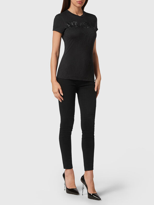 SEXY PURE T-shirt with snake motifs and logo - 2