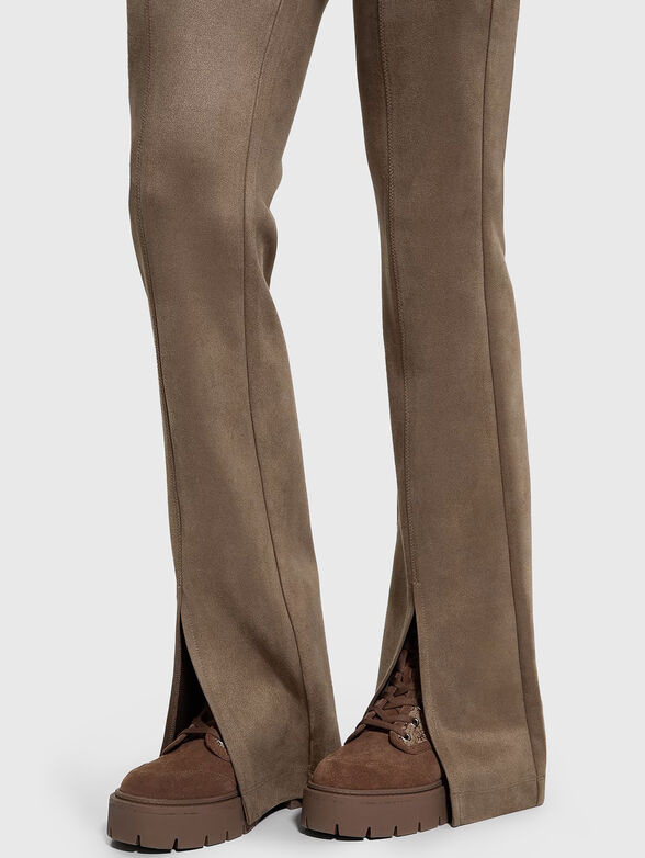 Black suede pants - 5