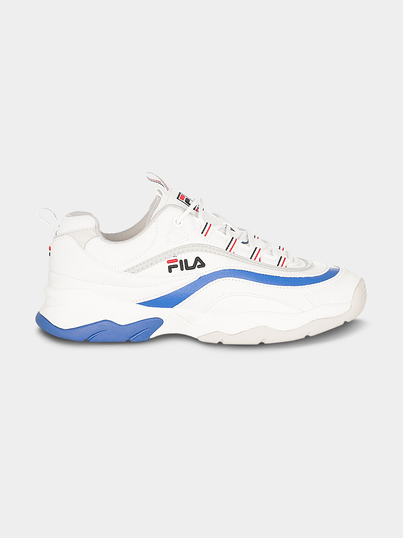 RAY F LOW sneakers with blue accents brand FILA Globalbrandsstore en